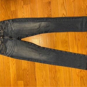 AG Adriano Goldschmied Slim Jeans in Faded Dark Blue